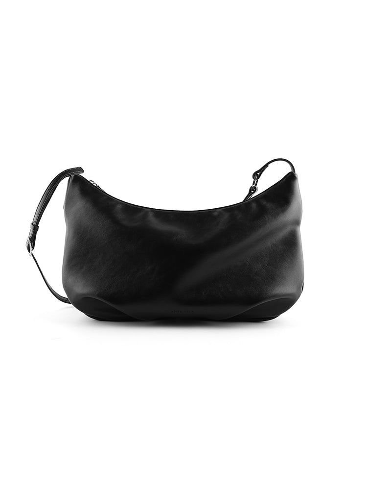 ANTE ISLA Marlene Crescent Bag, Women's Shoulder Bag, Minimalist Large‑Capacity Crossbody Bag, Ideal for Birthday Gifts