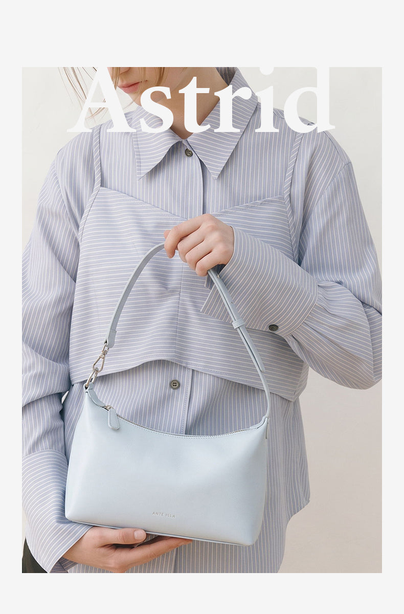 ANTE ISLA Astrid Hobo Bag for Women, Minimalist Large Capacity Shoulder & Crossbody Bag, Ideal Gift for Her