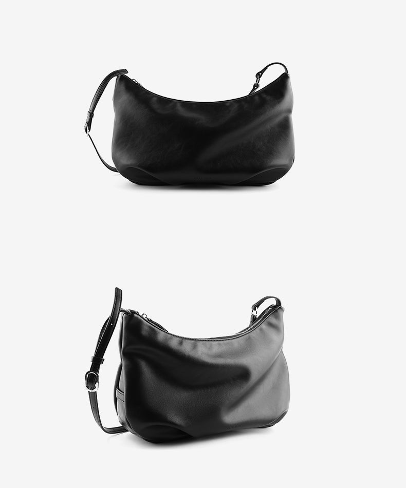 Sac bandoulière pour femme ANTE ISLA Marlene Crescent, sac à bandoulière minimaliste de grande capacité, idéal pour les cadeaux d'anniversaire